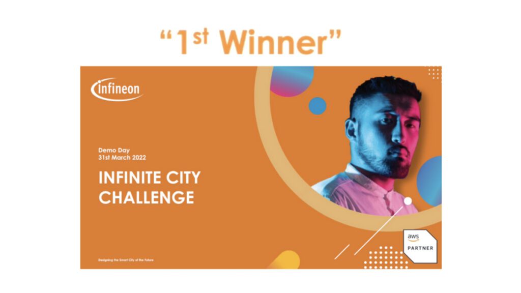 Clever Solar Devices ha ganado el Infinite City Challenge de Infineon technologies y Amazon Web Services (AWS) en directo desde Singapur 8 Clever Solar: ganador del Infinite City Challenge de Infineon technologies y Amazon Web Services