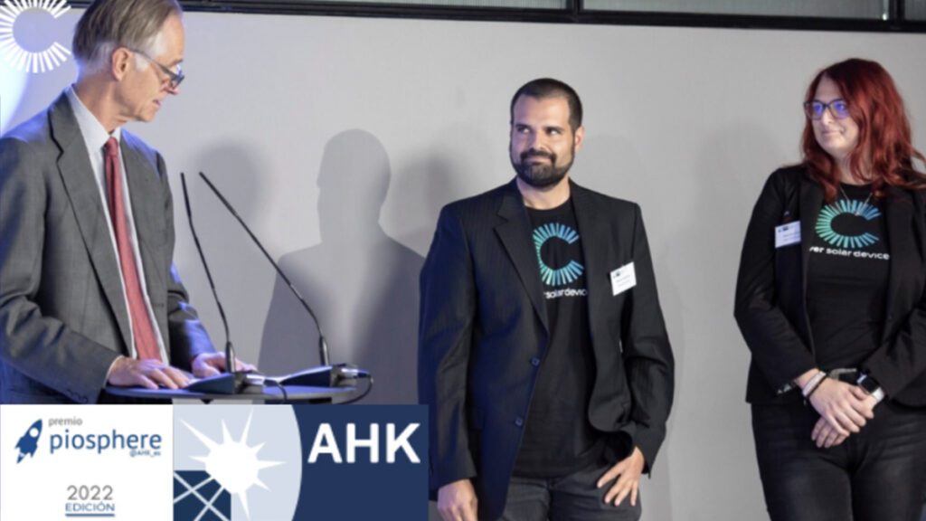 Ganadores premio Piosphere 2022 (Camara de comercio Alemana) 10 Clever Solar: ganadores del premio Piosphere 2022