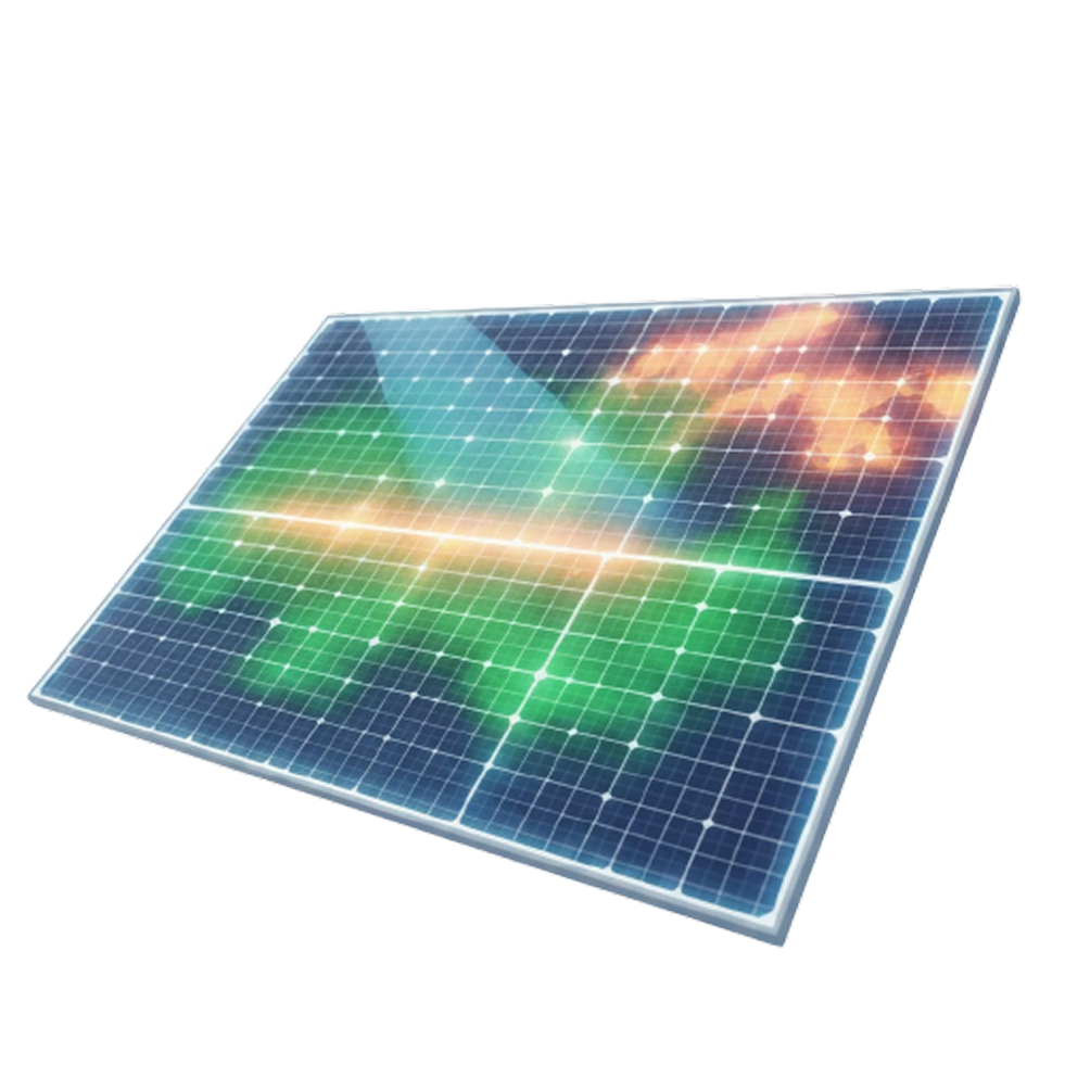 Solar panels integrated with Clever Solar's PV intelligence